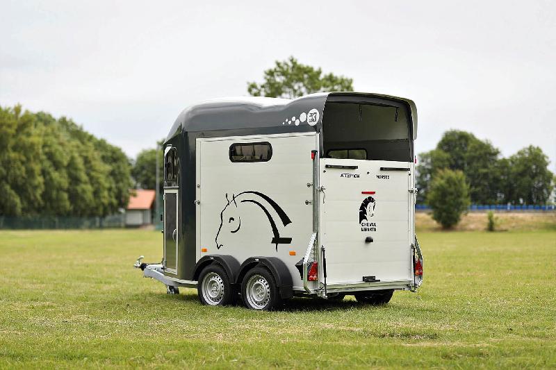 Remorque pour transport d'animaux - 2 places - cheval liberté gold iii_4