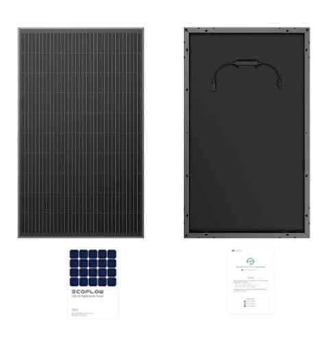 Lot de 2 panneaux solaires Ecoflow 100W 12V - Modules rigides haut-rendement pour toitures plates_4
