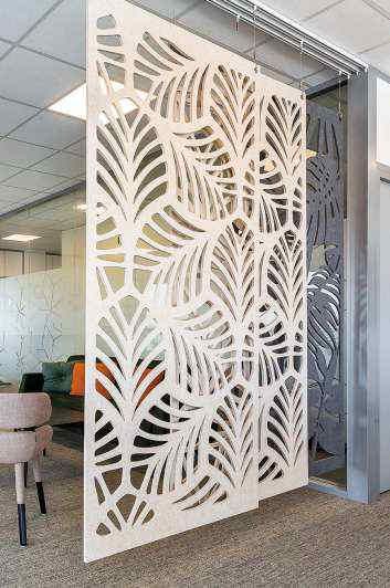 Cloison acoustique TOKYO sur rails_5