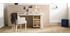 Pukka - bureau droit en manguier massif et métal blanc - Miliboo - L153 x P60 x H75 cm - Dimensions colis : L160 x P16 x H67 cm_4