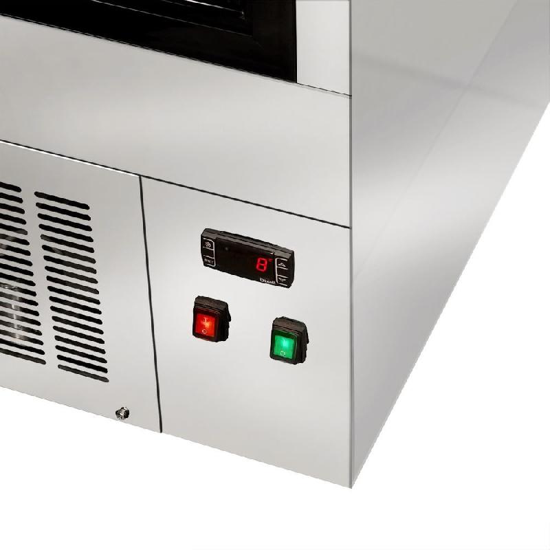 Vitrine réfrigérée avec service arrière 150 cm_4