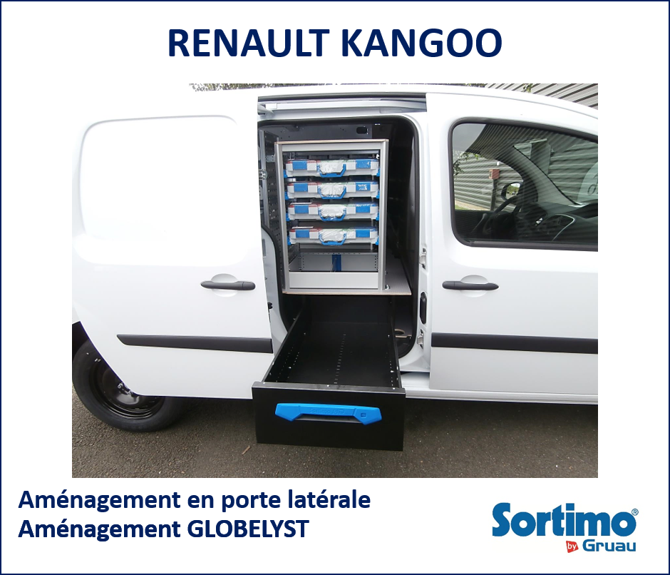 Optimisation de l'espace intérieur pour Renault Kangoo