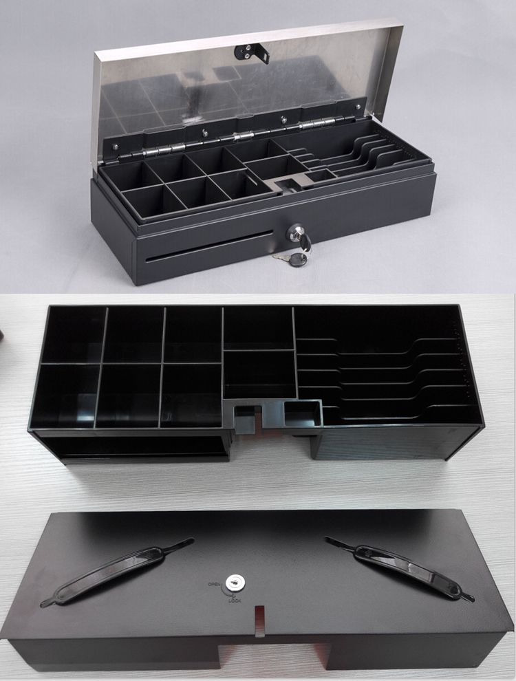 Dw170 - tiroir caisse Sunany - flip top compact, interface RJ12, USB optionnel, microrupteur, testé pour 1 million d'ouvertures_4