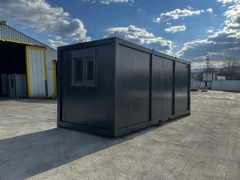 Bureau conteneur Modèle Black - Solution modulaire haut de gamme avec excellente isolation et options personnalisées_4