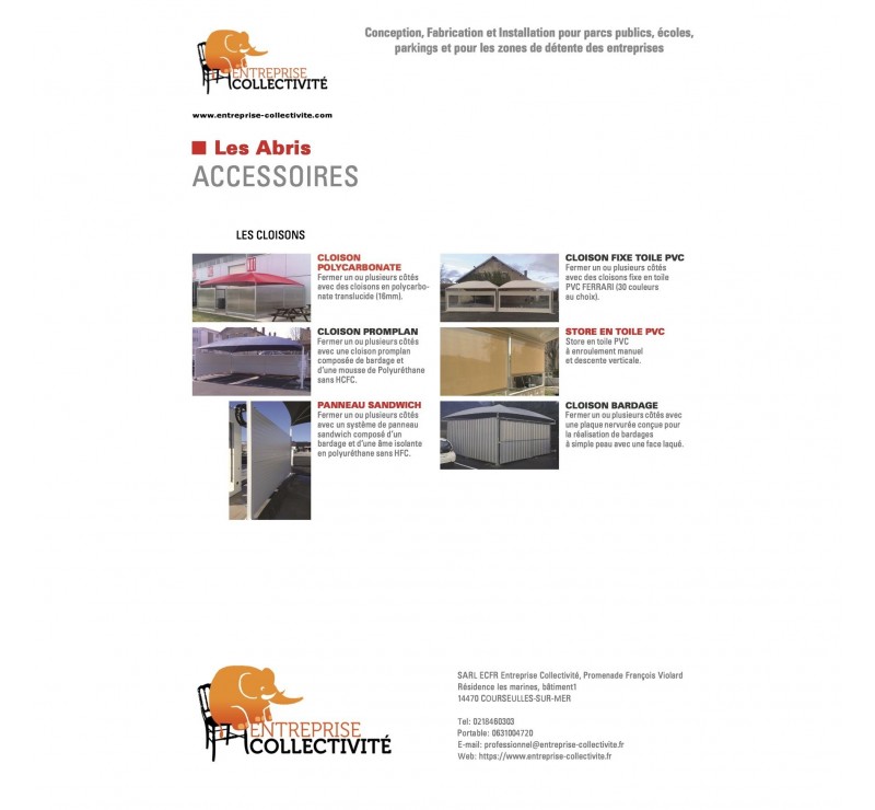 Préau couvert en acier galvanisé à chaud avec toit en toile résistante à la grêle et au vent jusqu'à 130 km/h - Idéal pour parcs publics_4