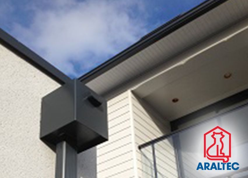 Boite à eau en aluminium laqué disponible en 24 coloris avec ou sans trop plein_4