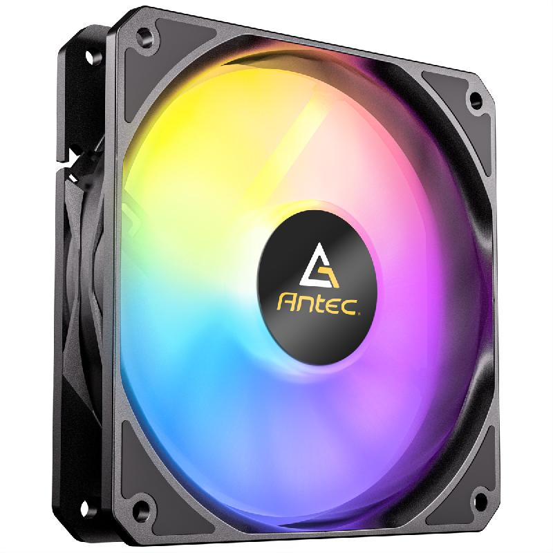 Antec p12r pwm argb reverse ventilateur de boîtier pc, noir_4