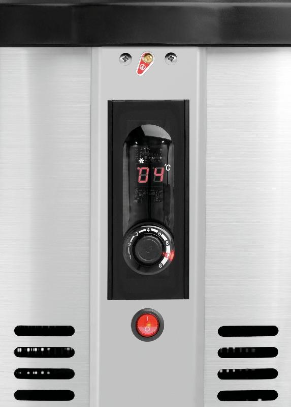 Meuble frigorifique 110L-2F 700809 Bartscher_4