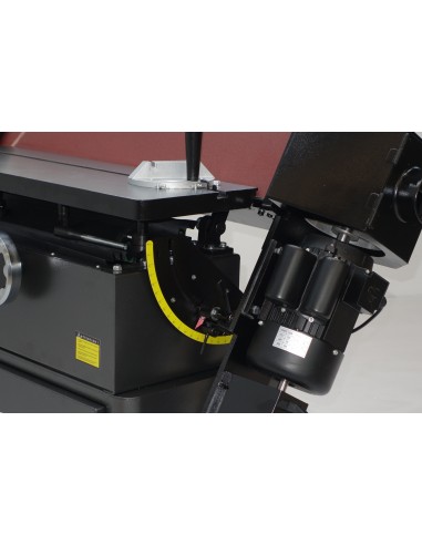 Ponceuse de chants oscillante HOLZPROFI MAKER - Réf ES6108-MONO - Ø 3 cylindres 110mm - Table en fonte inclinable_4