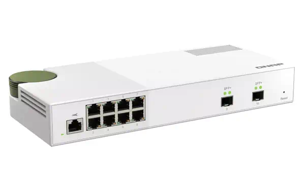 QNAP QSW-M2108-2S commutateur réseau Géré L2 2.5G Ethernet (100/1000/2500) Gris_4