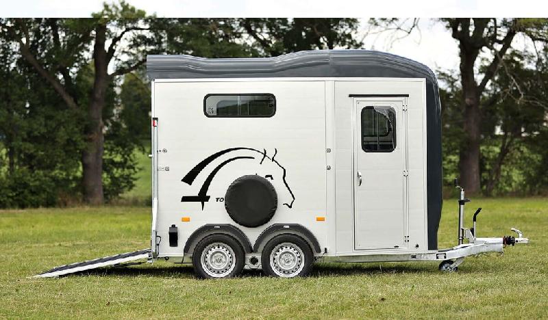 Remorque pour transport d'animaux - cheval liberté touring country + grande sellerie - 2 places_4
