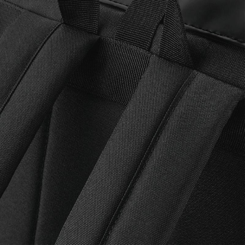 Sac à dos avec rabat roll-top en polyuréthane mat - Polyester recyclé - Réf: BG335_4