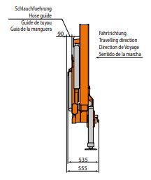 Grue auxiliaire modèle 35.2 pour usage professionnel