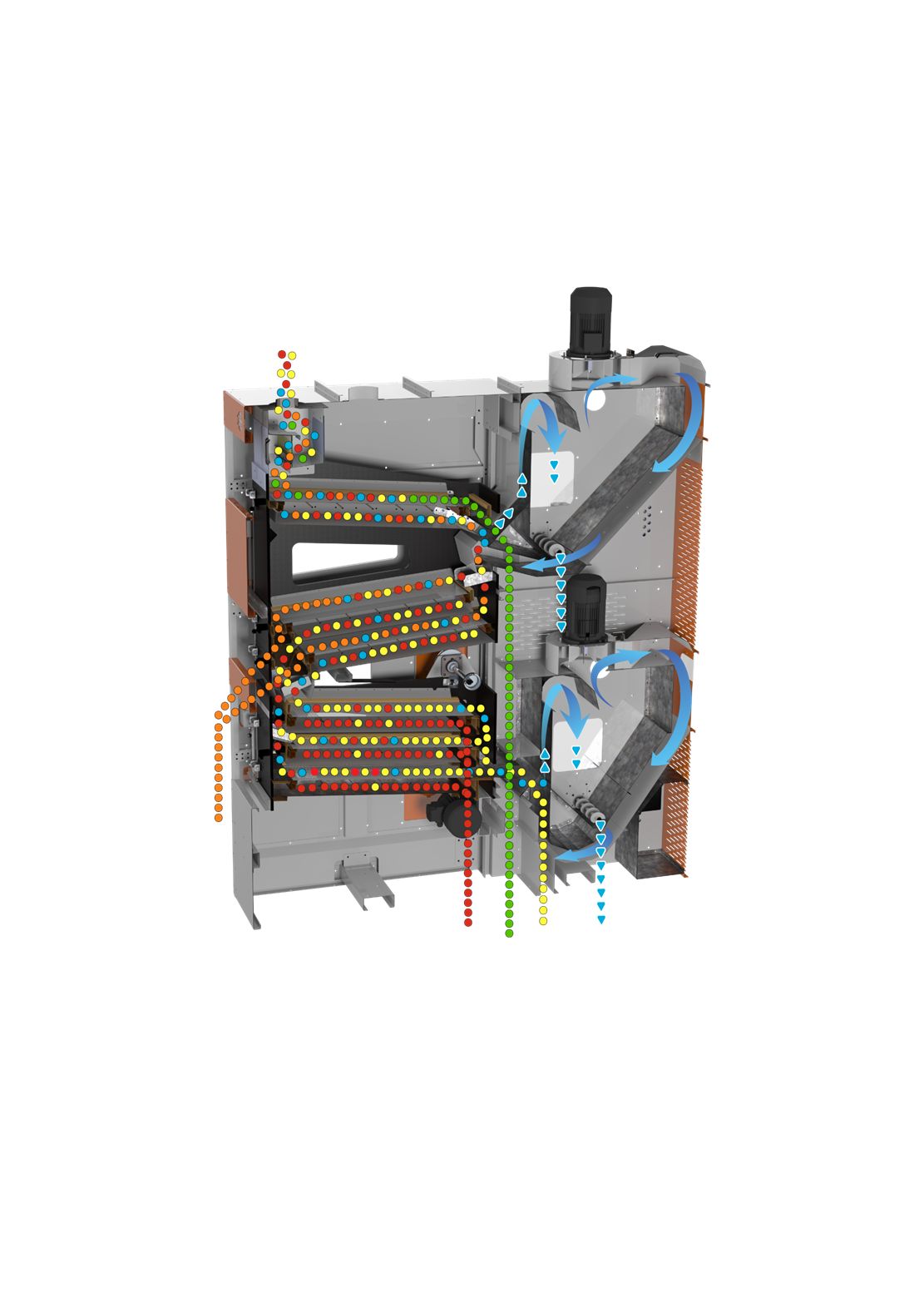 Nettoyeurs série 7 / 2 / 1 - Machines ELICA pour nettoyage de semences, grains et légumineuses_4