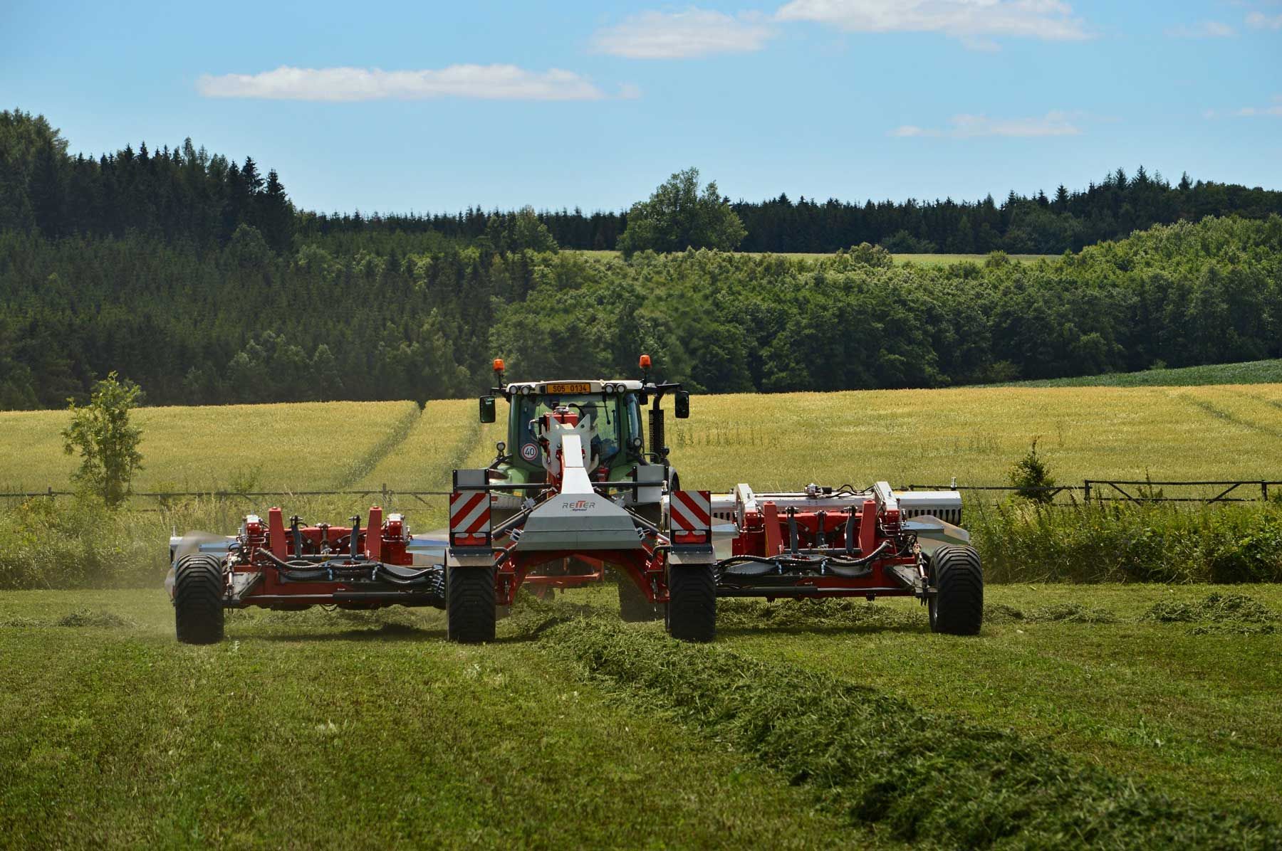 Respiro R9 Profi - Andaineur à tapis - RT Engineering GmbH - Châssis à 4 roues - 8 disques patins - Entraînement hydraulique_4