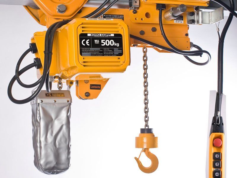 Sher2m - Palan électrique à chaîne Kito - Hauteur perdue réduite - Capacité 250 à 5000 kg_4