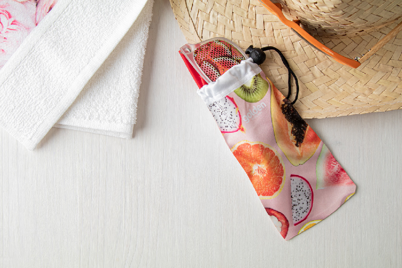 Étui à lunettes en microfibre - impression sublimation incluse - 170 g/m² - blanc_4