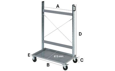 Chariot porte bac - rollaway container - bacs à bec - smart 101-102-103_4