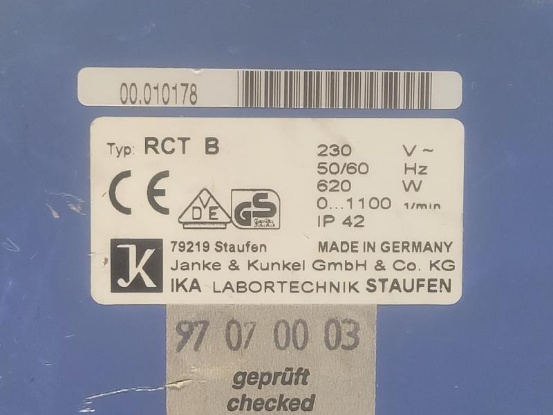 Agitateur magnétique avec plaque chauffante RCT Basic_4