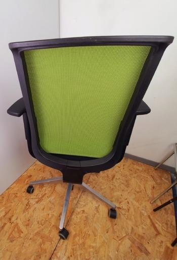 Fauteuil de bureau Steelcase Reply Air d'occasion - ergonomique et confortable - vert - accoudoirs réglables - mécanisme synchrone_4
