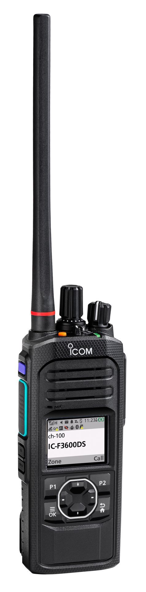 Talkie walkie numérique NXDN VHF UHF avec clavier ICOM IC-F3600D_4