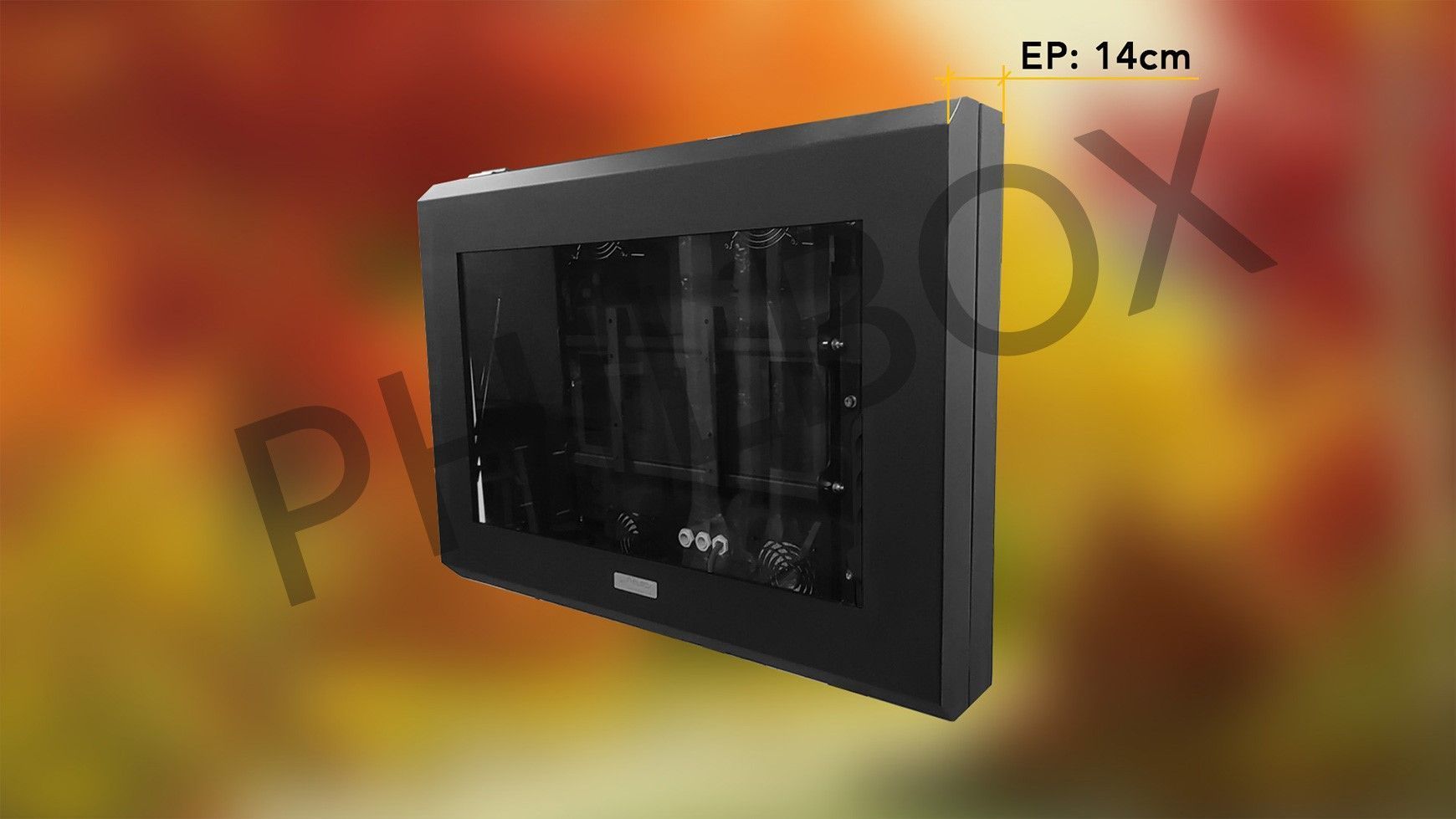 Caisson de protection pour ecran plat étanche antivandale livraison 48h_4