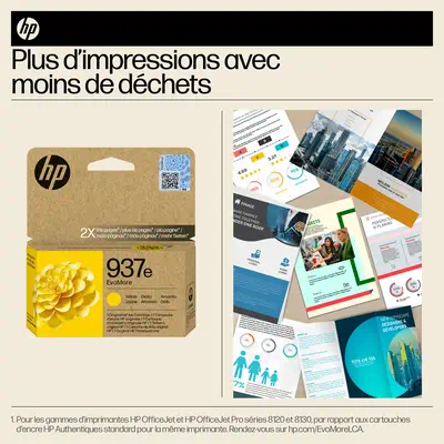 HP 937e Cartouche dencre authentique Jaune EvoMore_4