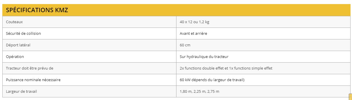Broyeur Herder avec système d'évacuation des plantes