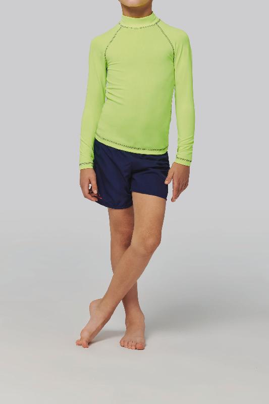 T-shirt technique à manches longues enfant - Protection UV50+ - Réf : PA4018 - Marque PROACT_4