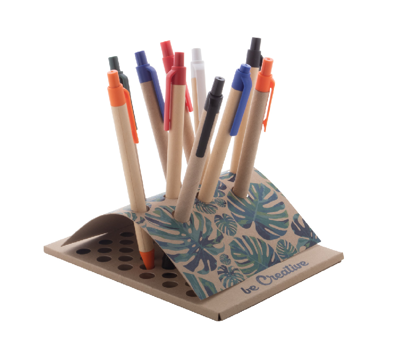Porte-stylo en papier kraft sur mesure - impression quadri incluse - minimum 100 pièces_4