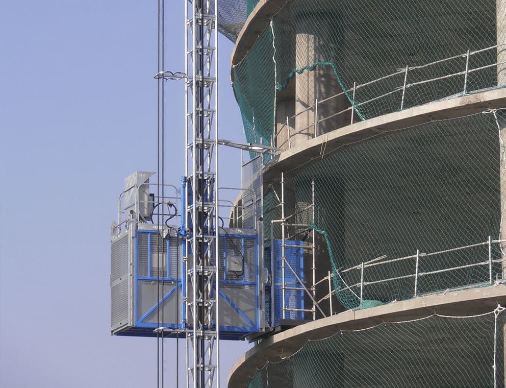 Ascenseur de chantier pour personnes et matériaux jusqu'à 2000 kg - EDC 2000_4