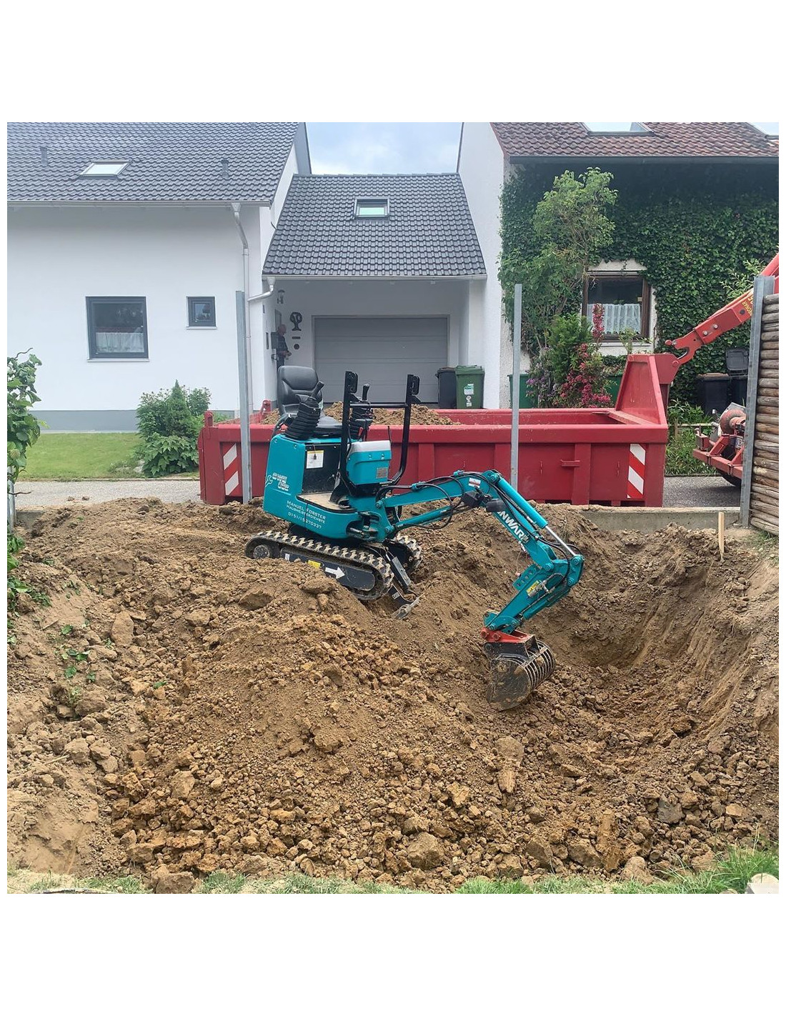 Mini-pelle parfaite pour les travaux en espace exigu -  Sunward SWE 08B_4