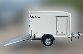 Remorque fourgon - 2,55 x 1,25 x 1,55 M - 1300 KG - DEBON ROADSTER 255V2_4