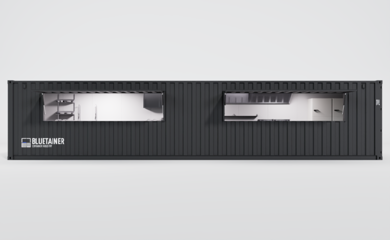 Container restaurant mobile idéal pour les grandes opérations culinaires - Cargo Food 40_4