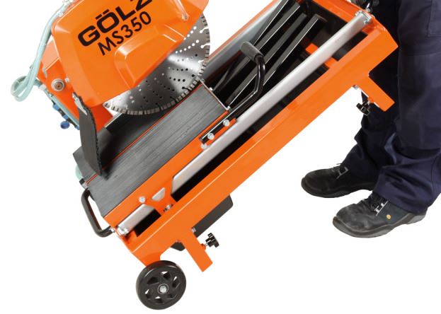 Scie sur table compacte MS350 GÖLZ - Pose de pavés et aménagements espaces verts - Longueur de coupe 560 mm_4