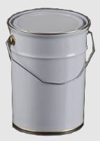 Seau métallique en fer blanc - capacités de 2.5 L à 25 L - homologué RID-ADR_4