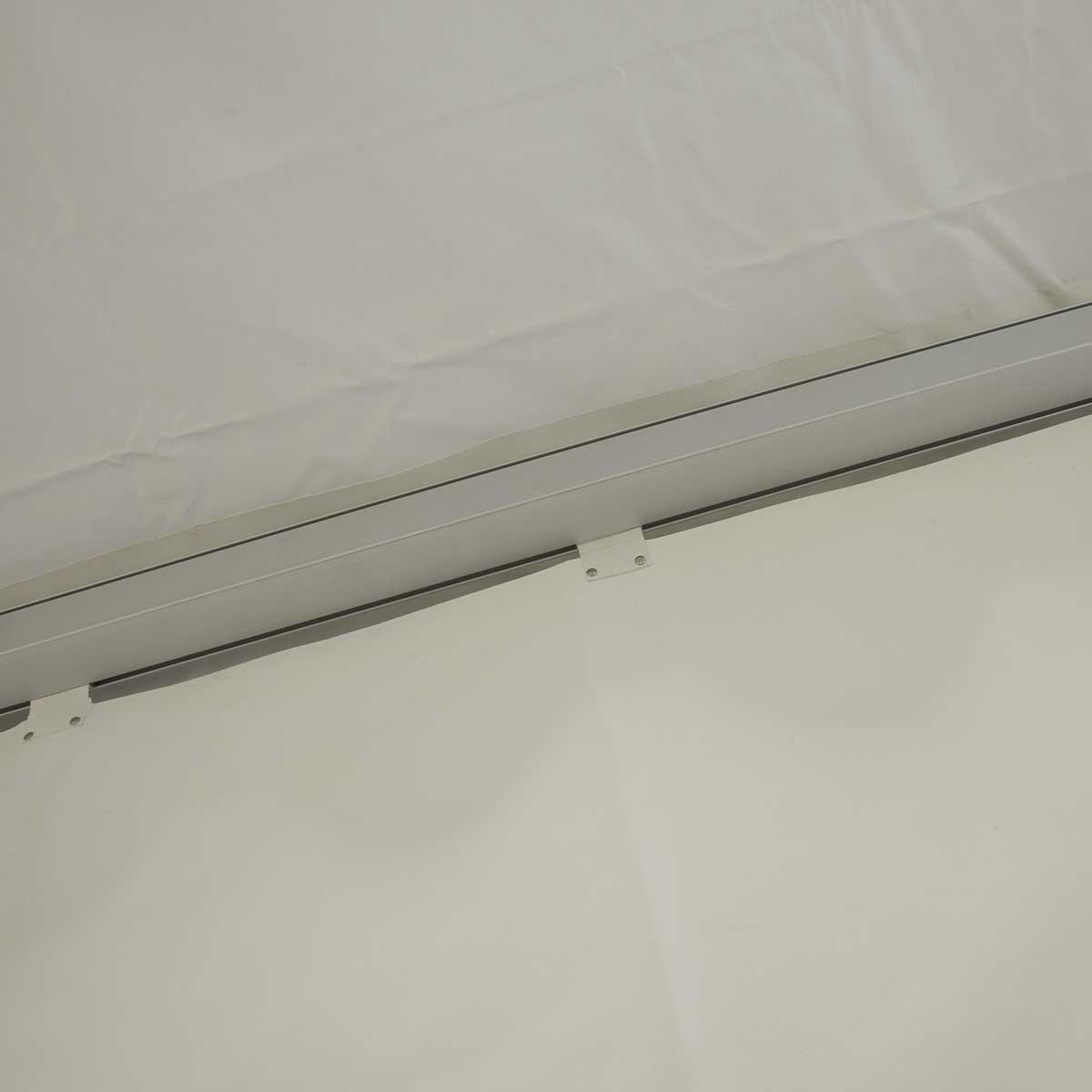 Tente pliante professionnelle 3x3m - Aluminium 50mm - Bâche 520g/m² - Norme M2 - Blanche_4