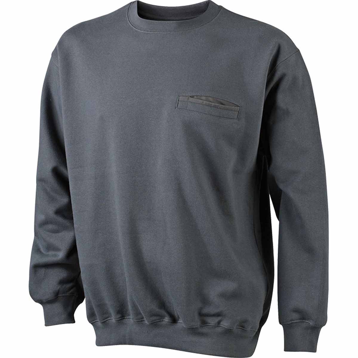 Sweat-shirt de travail pour homme - poche poitrine - disponible du S au 3XL - intérieur molletonné - modèle JN924_4