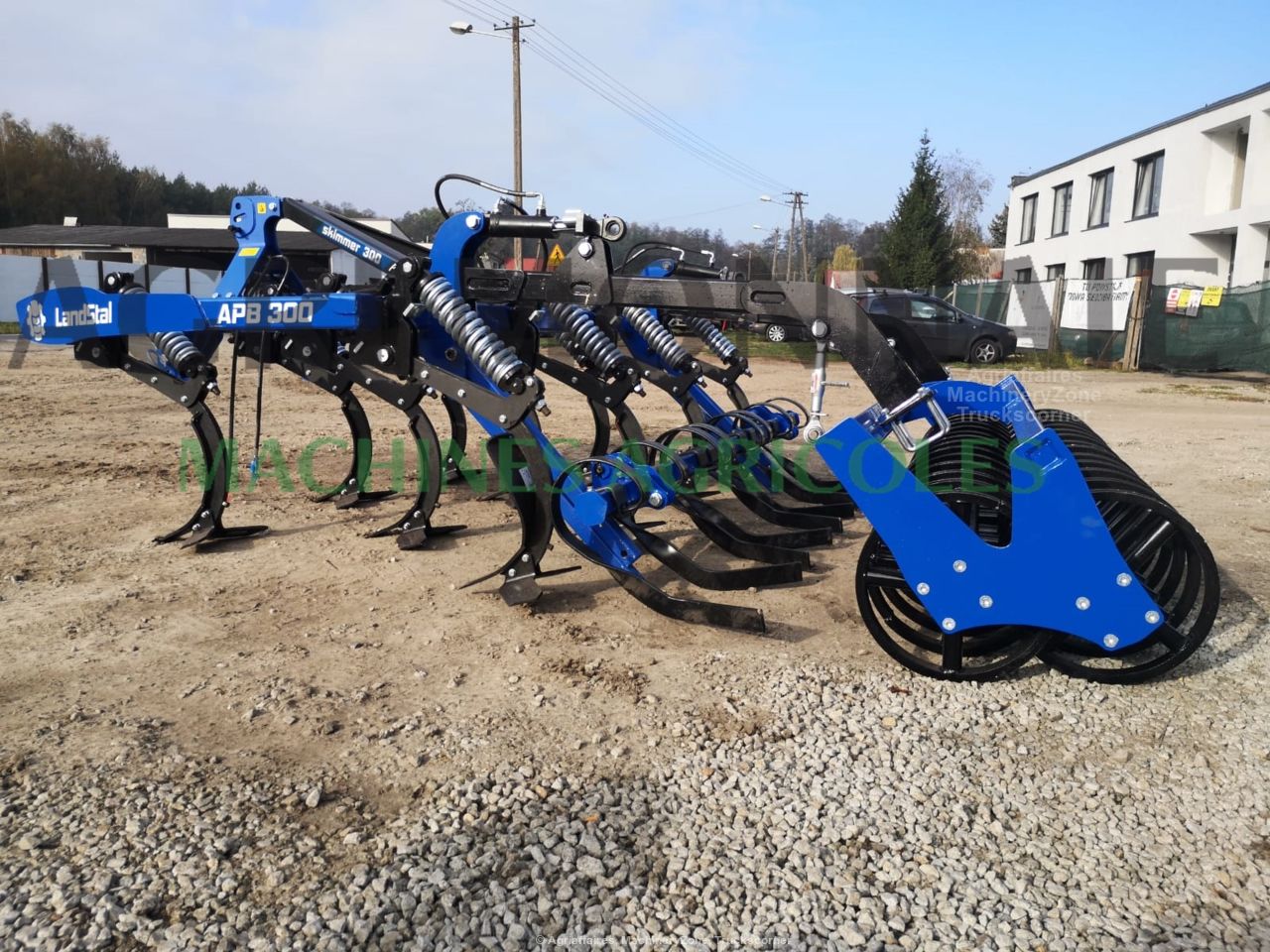 Déchaumeur à dents Landstal APB 300 - largeur de travail 3 mètres - neuf_4