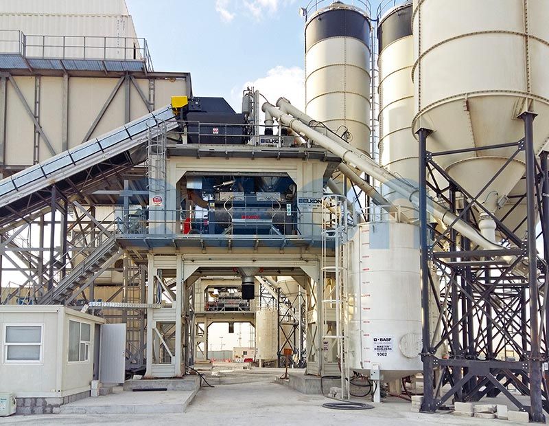 Elkomix-200 Centrale à béton fixe - 200 m³/h - performance élevée et installation modulable_4