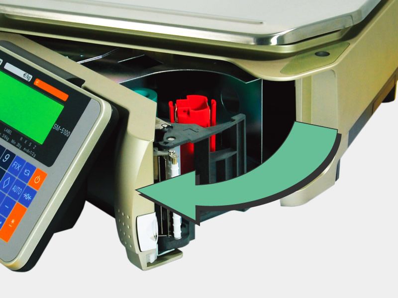 SM-5100 - Balance avec conception compacte et optimisée