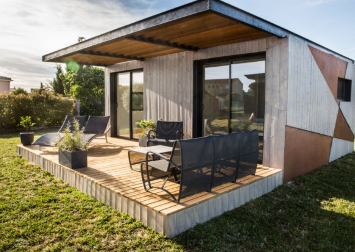 Studio  de jardin en container/T2 éco-responsable - 28 m2_4