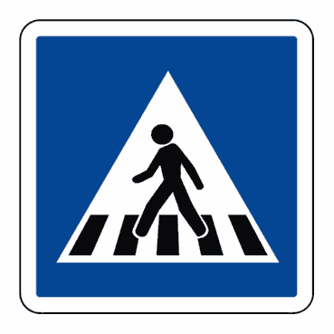 Panneau C20a - Passage pour piétons_4