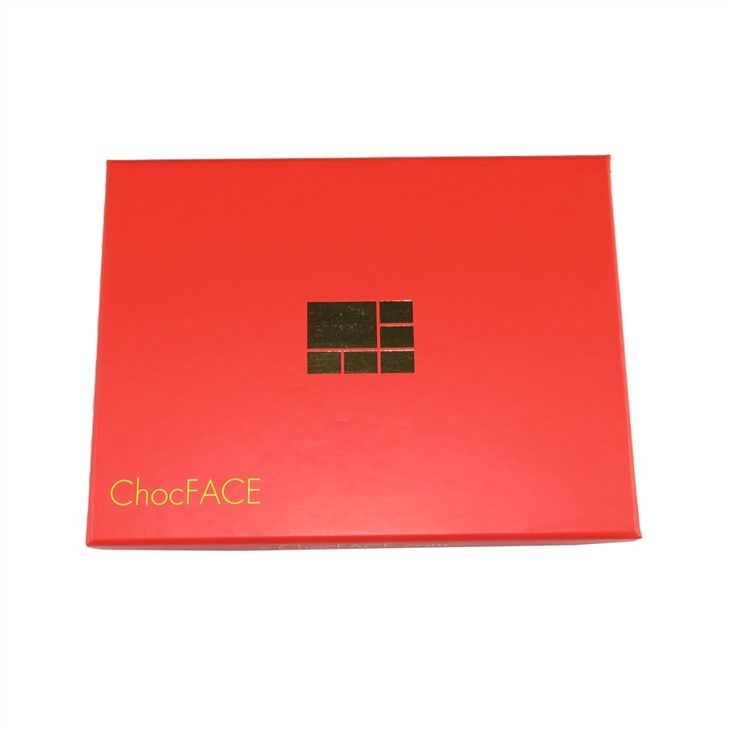 Boîte-cadeau rigide de chocolat noir - Impression personnalisée avec logo doré - AM Packaging Company Limited - 150x100x15 mm_4