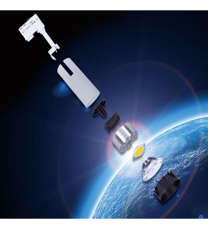 Spot LED 30W MAYA triphasé - Driverless - 24º & 60º - Réf 6300C2_4