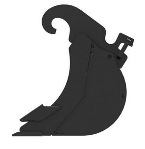 Godet d'excavation-mini-pelle - caterpillar finance france - 450 mm (18 in) - poids 39 kg_4