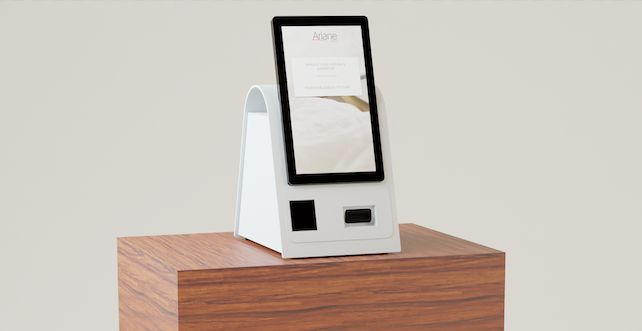 Borne de paiement et check-in intérieure pour hôtel_4