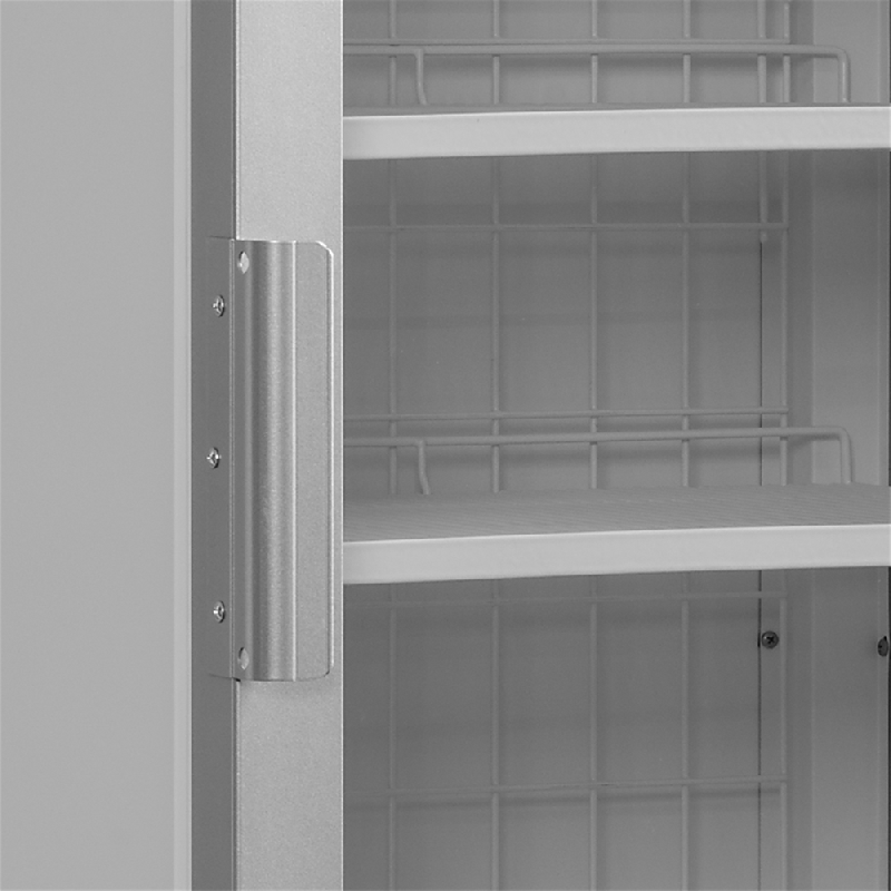 Congélateur vertical de vitrine Ventilé Silver L.680mm 440L TEFCOLD_4