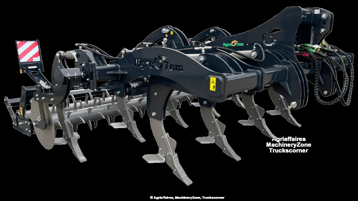Décompacteur à 7 dents pour un bon mélange des résidus - Agro-Tom GSHXL 3m_4