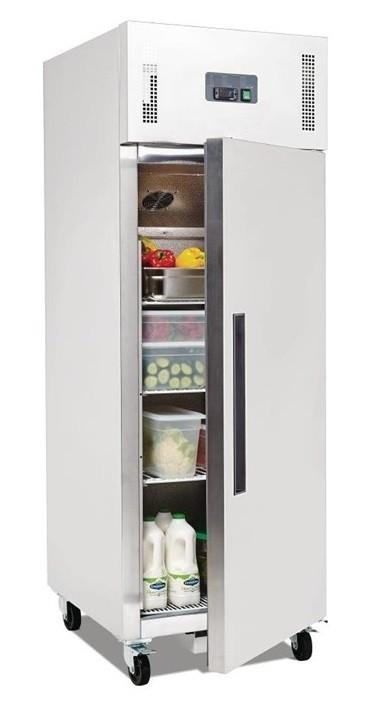 Armoire inox positive 600 litres (gaz écologique r600a)_4